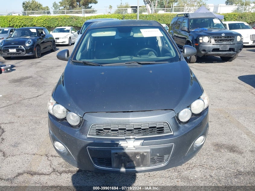 2013 Chevrolet Sonic Ltz Auto VIN: 1G1JE6SG0D4140012 Lot: 39901694