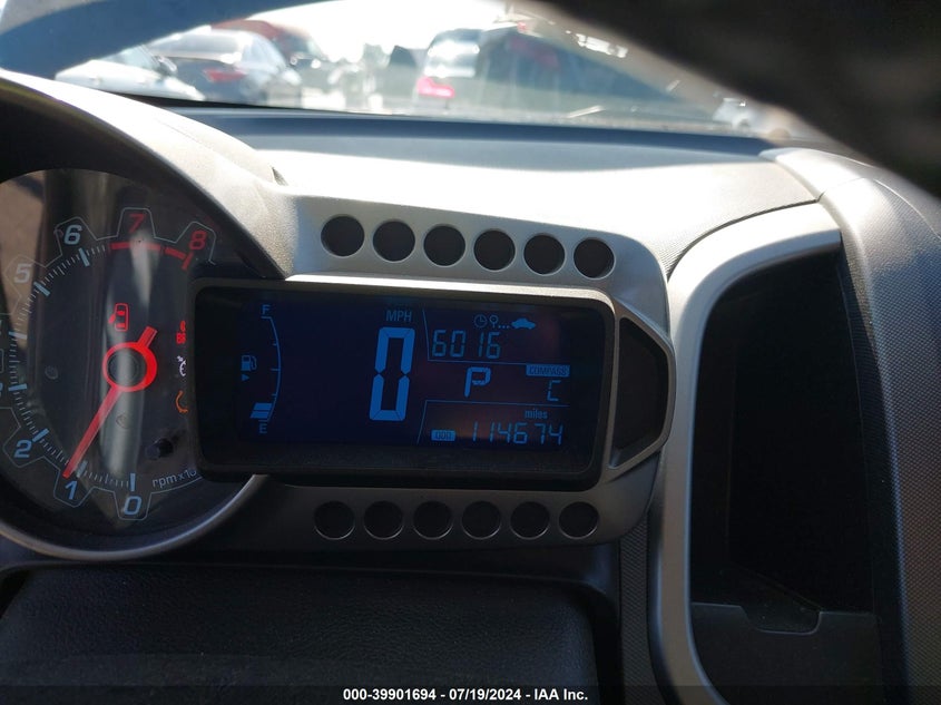 2013 Chevrolet Sonic Ltz Auto VIN: 1G1JE6SG0D4140012 Lot: 39901694