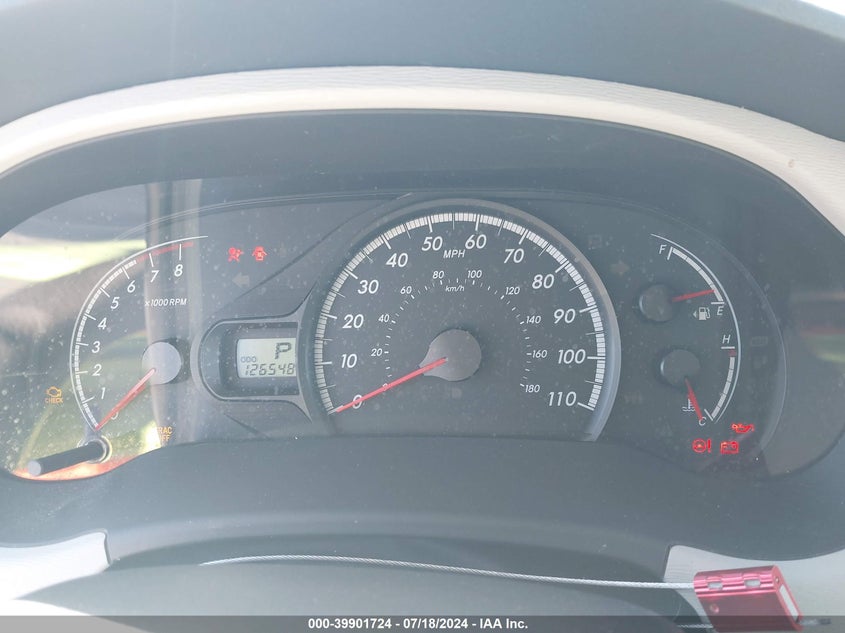 2012 Toyota Sienna Le VIN: 5TDKK3DC9CS205357 Lot: 39901724