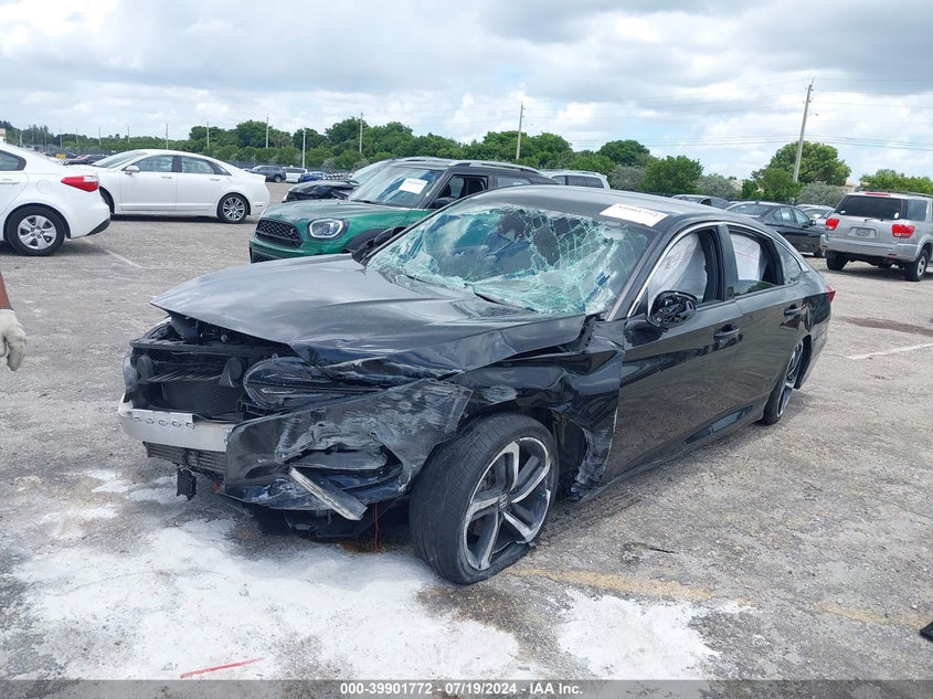 VIN 1HGCV1F35LA054030 2020 HONDA ACCORD SPORT
