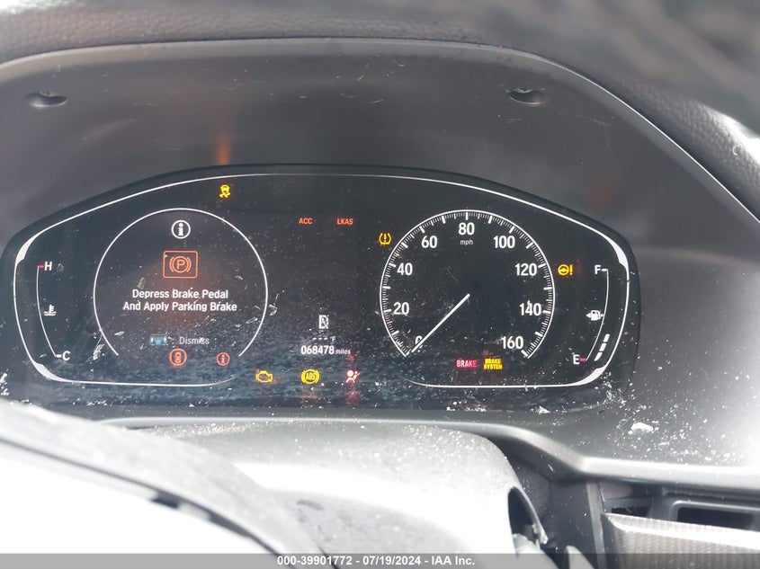 VIN 1HGCV1F35LA054030 2020 HONDA ACCORD SPORT
