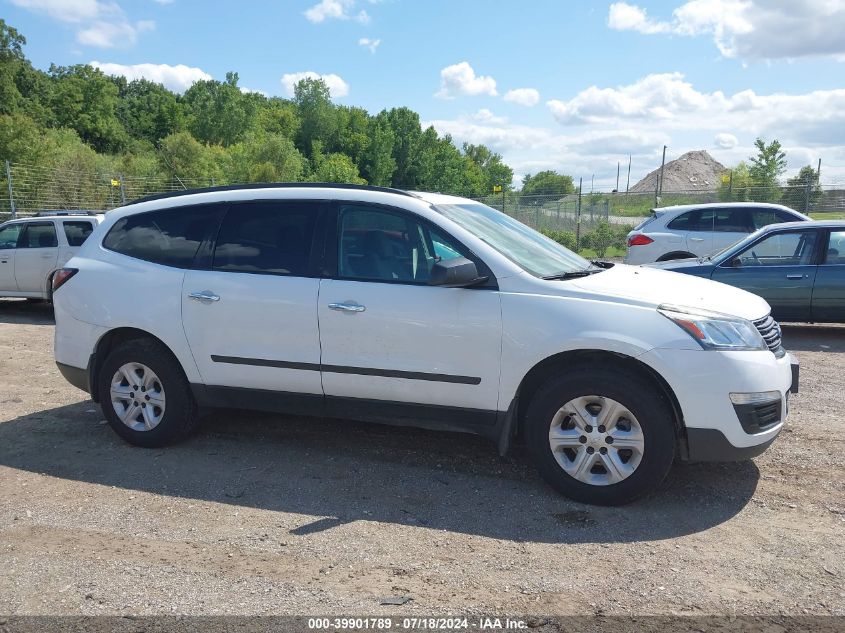 2017 Chevrolet Traverse Ls VIN: 1GNKVFED3HJ240875 Lot: 39901789