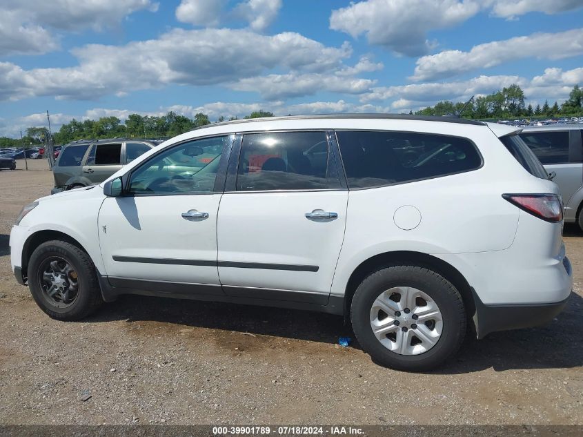 2017 Chevrolet Traverse Ls VIN: 1GNKVFED3HJ240875 Lot: 39901789