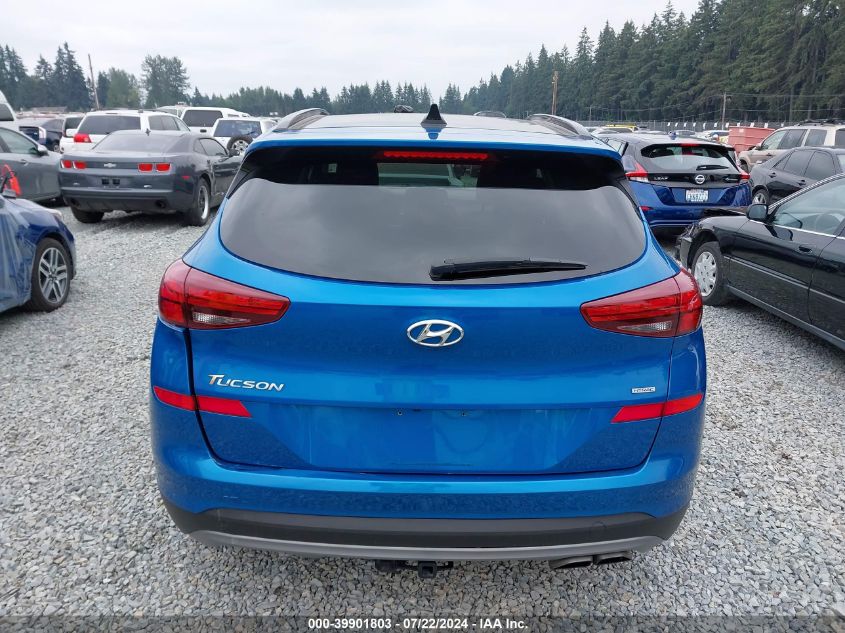 2019 Hyundai Tucson Ultimate VIN: KM8J3CAL0KU987227 Lot: 39901803