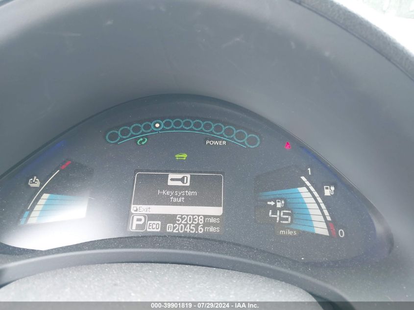 2015 Nissan Leaf S VIN: 1N4AZ0CP0FC330012 Lot: 39901819