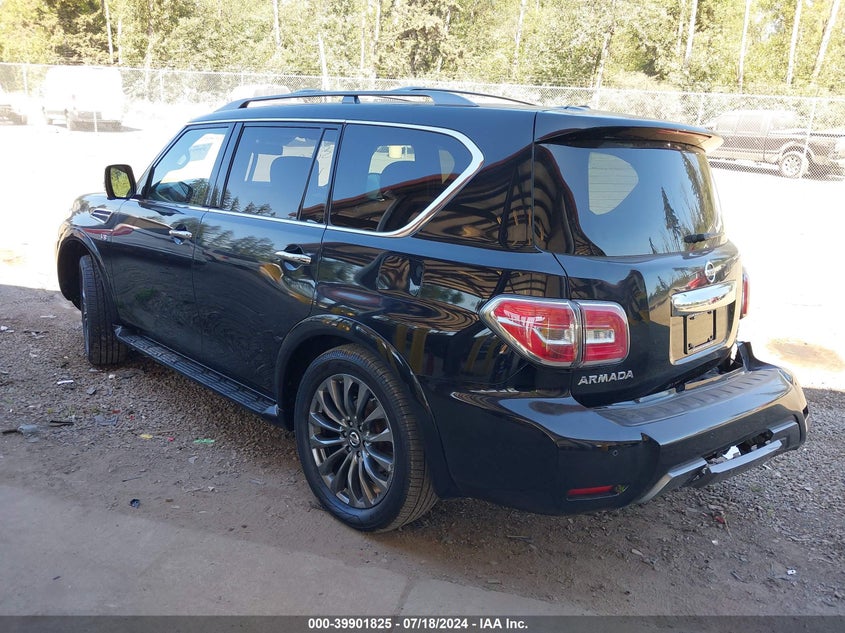 2020 Nissan Armada Platinum 4Wd VIN: JN8AY2NE5L9782880 Lot: 39901825