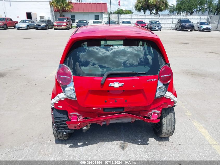 2014 Chevrolet Spark 1Lt VIN: KL8CD6S98EC569144 Lot: 39901854