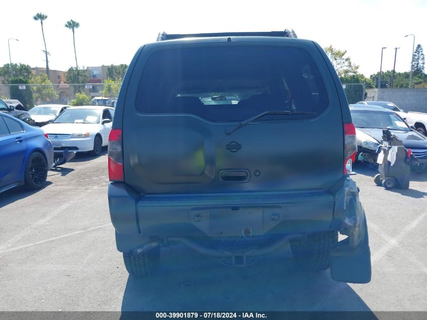 2000 Nissan Xterra Se/Xe VIN: 5N1ED28Y7YC534683 Lot: 39901879