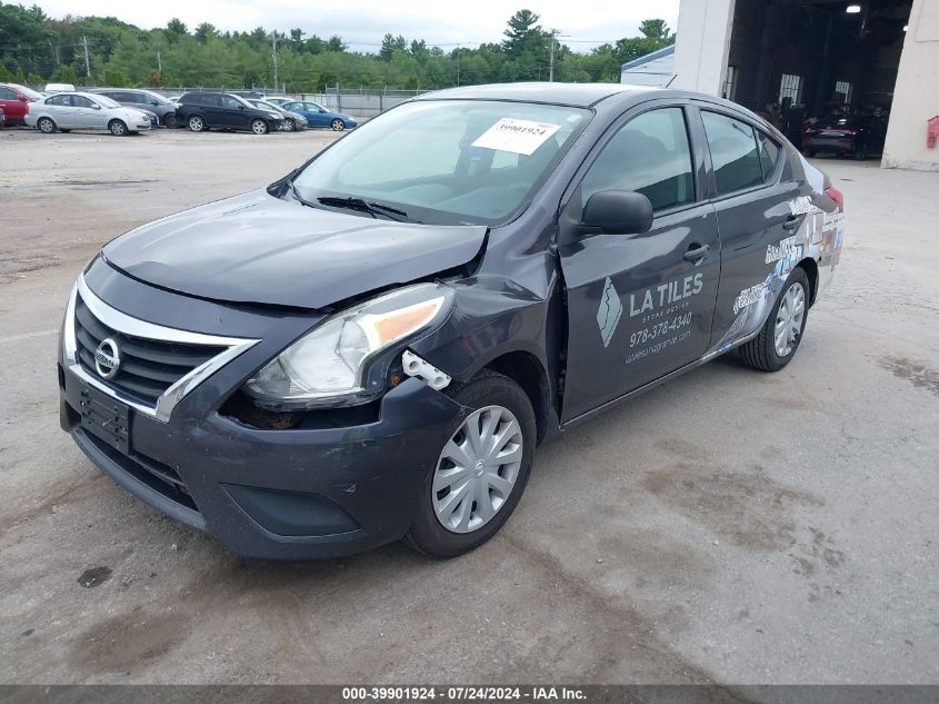 2015 Nissan Versa 1.6 S VIN: 3N1CN7AP0FL876150 Lot: 39901924