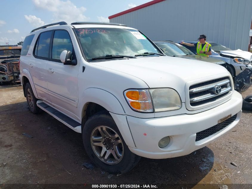 5TDZT38A94S238607 2004 Toyota Sequoia Limited V8