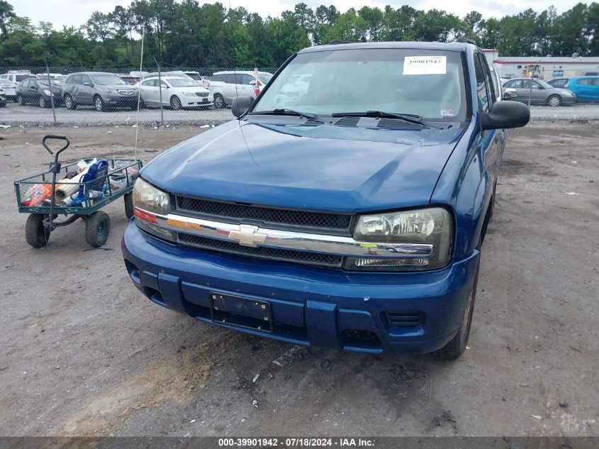 2006 Chevrolet Trailblazer Ls VIN: 1GNDT13S462315240 Lot: 39901942