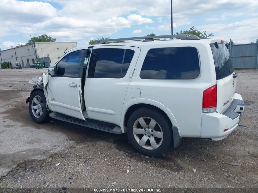 2008 Nissan Armada Le VIN: 5N1BA08D08N620015 Lot: 39901979