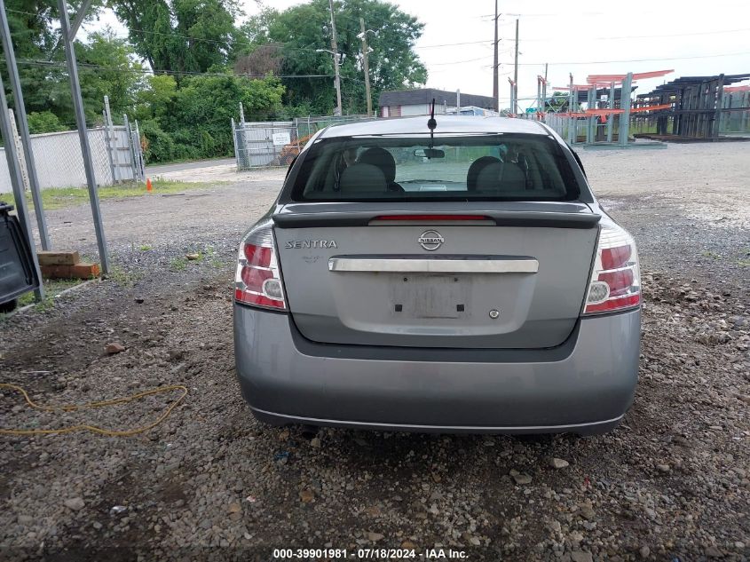 2012 Nissan Sentra 2.0 S VIN: 3N1AB6AP4CL749293 Lot: 39901981