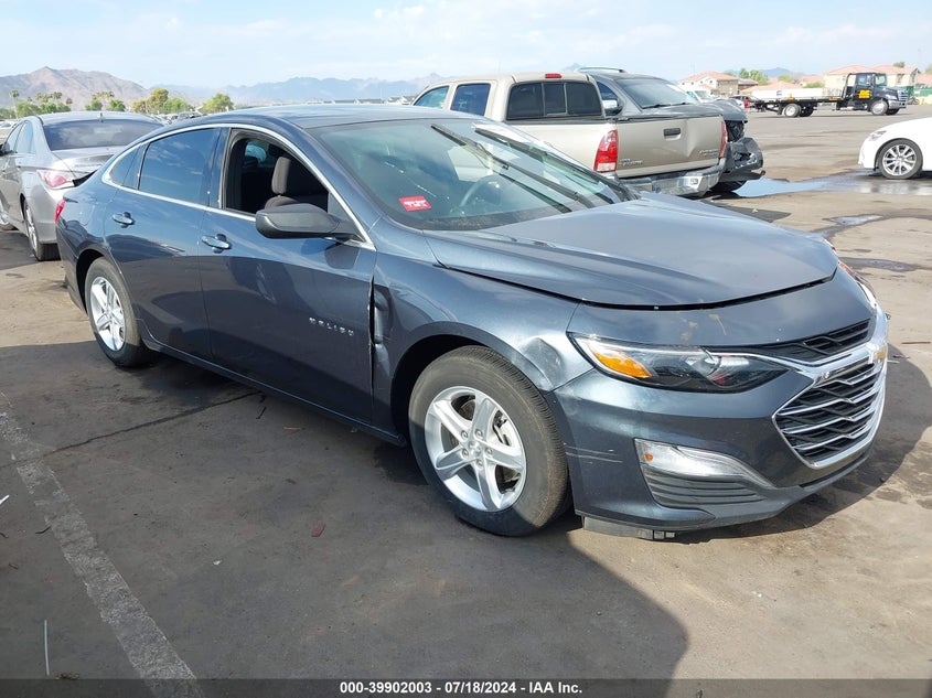 VIN 1G1ZB5ST0MF074522 2021 CHEVROLET MALIBU FWD LS