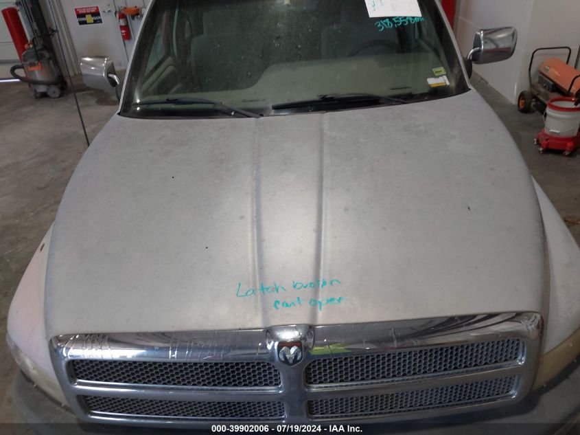 1996 Dodge Ram 1500 VIN: 3B7HC13Z8TG114757 Lot: 39902006