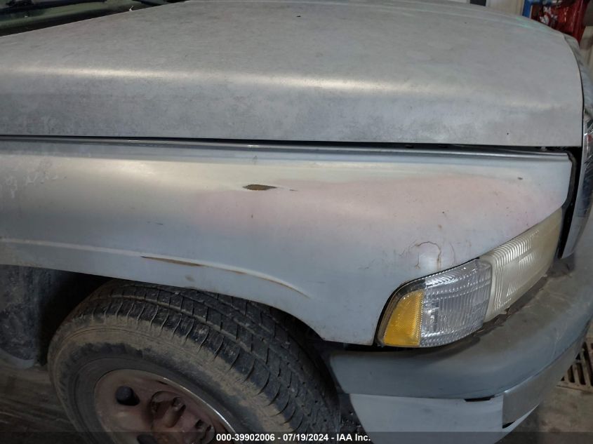 1996 Dodge Ram 1500 VIN: 3B7HC13Z8TG114757 Lot: 39902006