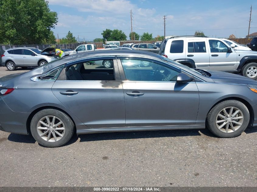 2018 Hyundai Sonata Eco VIN: 5NPE24AA7JH700536 Lot: 39902022