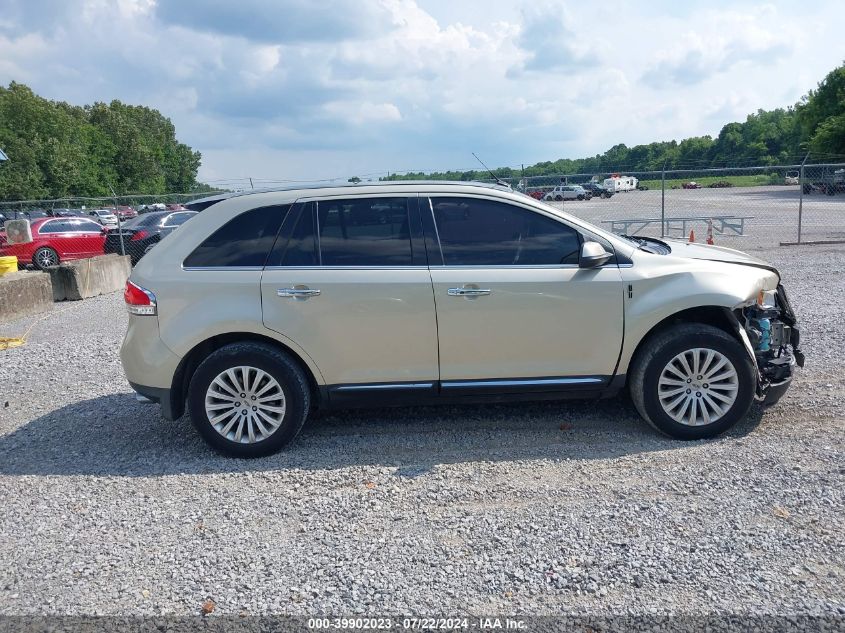 2011 Lincoln Mkx VIN: 2LMDJ6JK1BBJ34390 Lot: 39902023