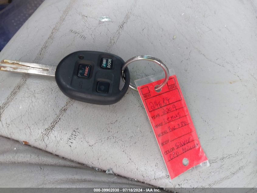 2004 Lexus Rx 330 VIN: 2T2HA31U14C003807 Lot: 39902030