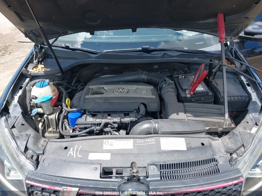 2012 Volkswagen Gti VIN: WVWHV7AJ7CW258411 Lot: 39902033