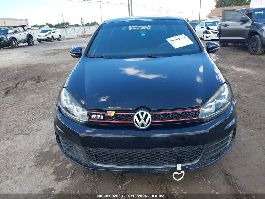 2012 Volkswagen Gti VIN: WVWHV7AJ7CW258411 Lot: 39902033