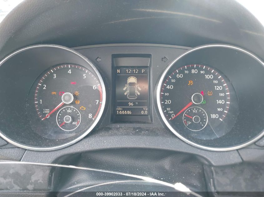 2012 Volkswagen Gti VIN: WVWHV7AJ7CW258411 Lot: 39902033