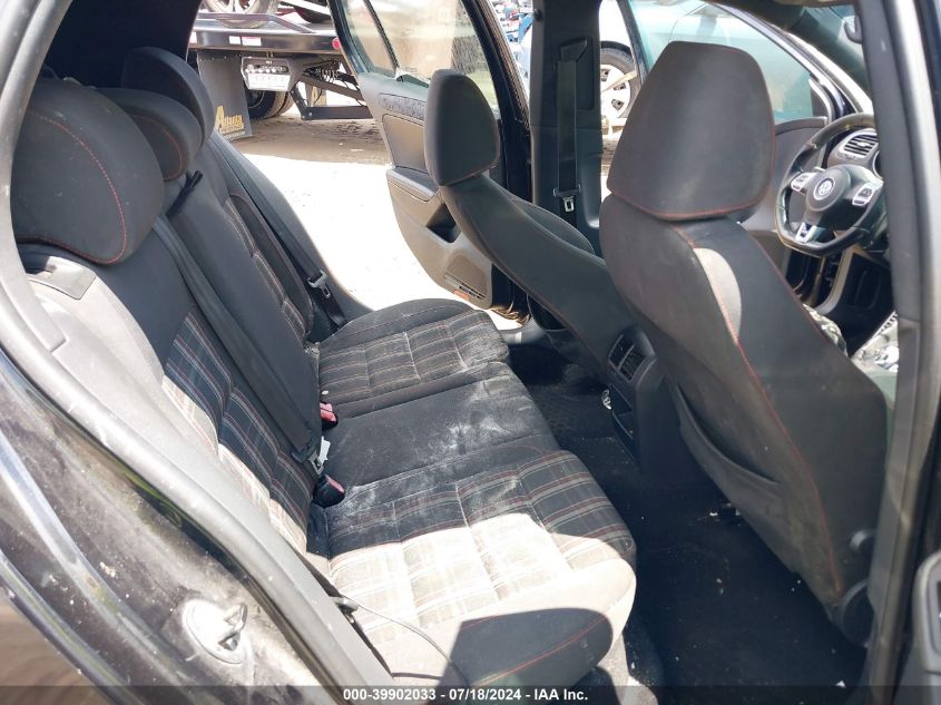 2012 Volkswagen Gti VIN: WVWHV7AJ7CW258411 Lot: 39902033