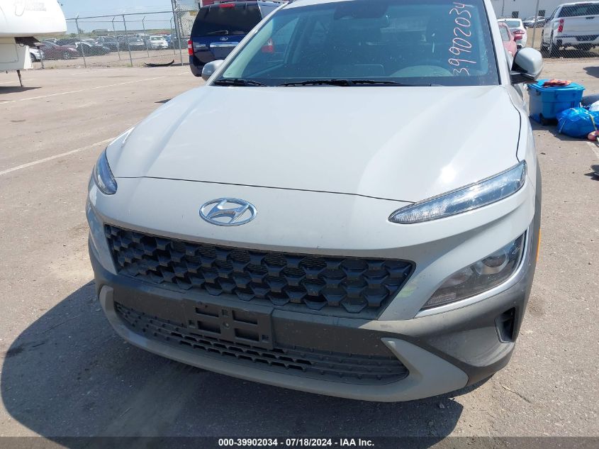 2022 Hyundai Kona Sel VIN: KM8K3CABXNU911465 Lot: 39902034