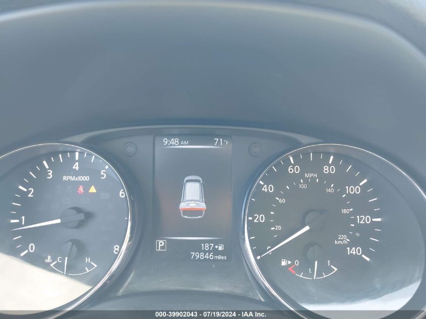 2017 Nissan Rogue Sv VIN: KNMAT2MT0HP574810 Lot: 39902043