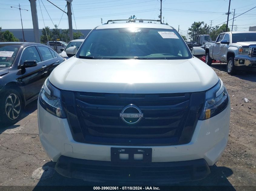 2022 Nissan Pathfinder Sv 2Wd VIN: 5N1DR3BA3NC235301 Lot: 39902061