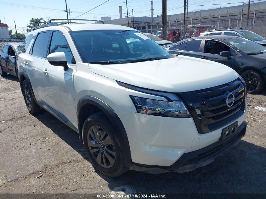 2022 Nissan Pathfinder Sv 2Wd VIN: 5N1DR3BA3NC235301 Lot: 39902061