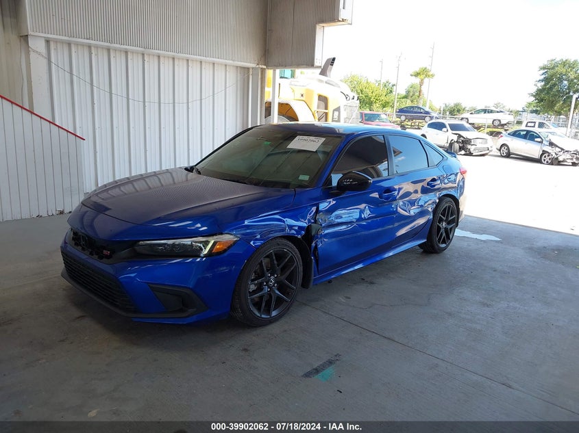VIN: 2HGFE1E5XNH475083 2022 HONDA CIVIC SI SEDAN