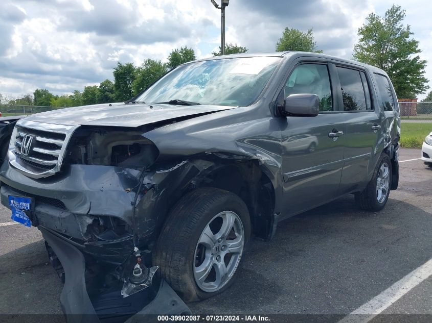 2012 Honda Pilot Ex-L VIN: 5FNYF4H6XCB040965 Lot: 39902087