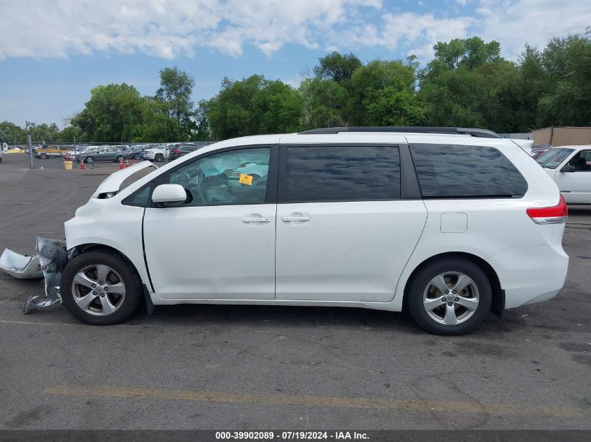 2013 Toyota Sienna Le V6 8 Passenger VIN: 5TDKK3DC7DS392776 Lot: 39902089