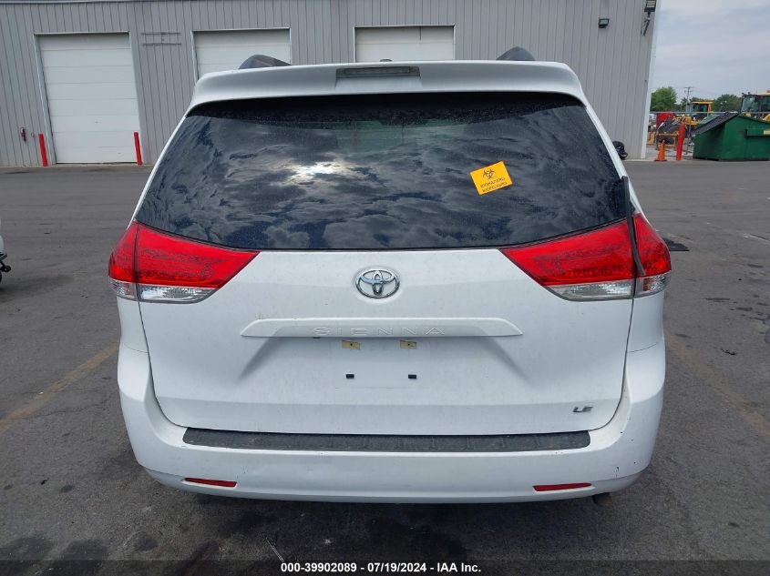 2013 Toyota Sienna Le V6 8 Passenger VIN: 5TDKK3DC7DS392776 Lot: 39902089