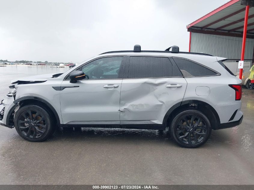 2023 Kia Sorento Sx VIN: 5XYRK4LF2PG237599 Lot: 39902123