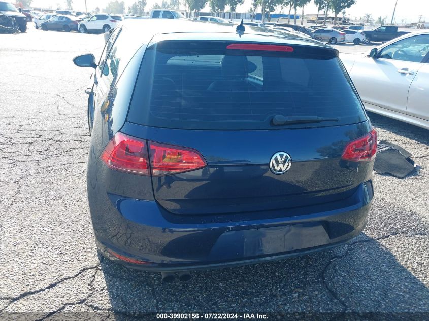 2015 Volkswagen Golf Tsi S 2-Door VIN: 3VW817AU9FM080248 Lot: 39902156