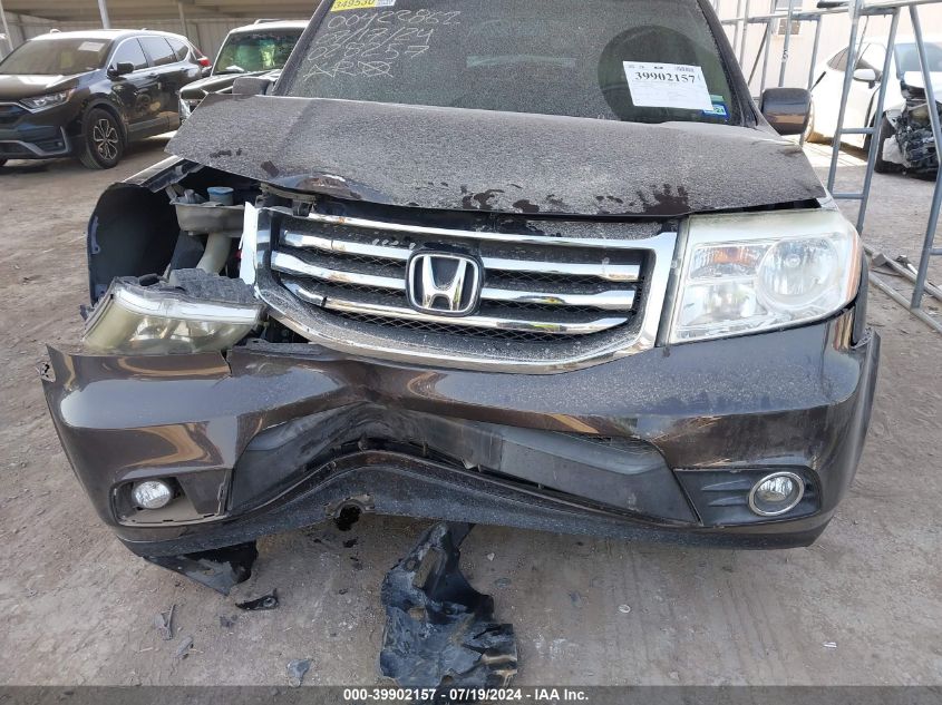 2012 Honda Pilot Exl VIN: 5FNYF3H68CB028257 Lot: 39902157