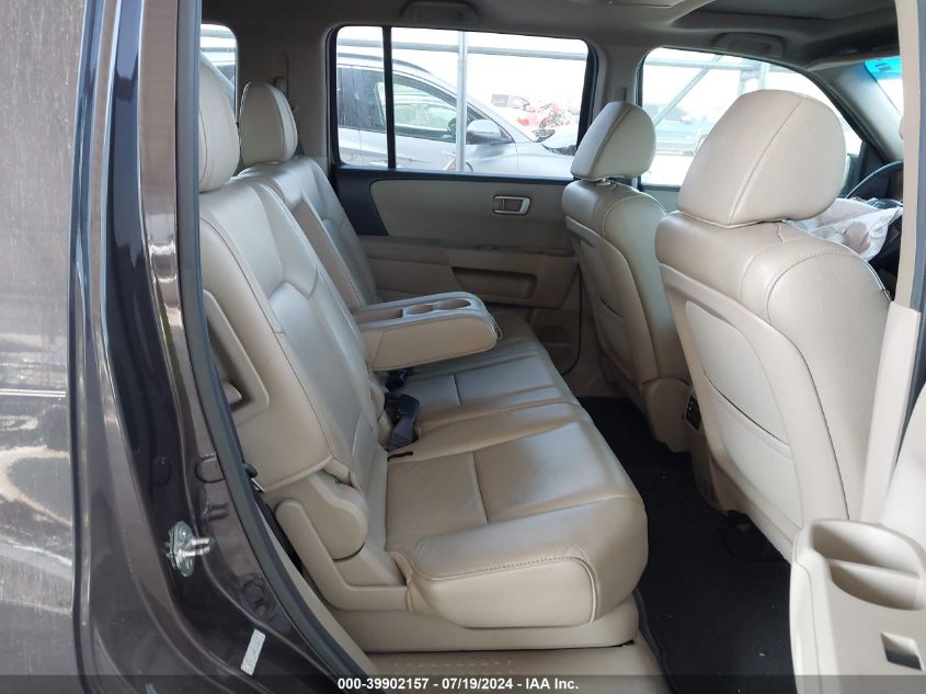 2012 Honda Pilot Exl VIN: 5FNYF3H68CB028257 Lot: 39902157