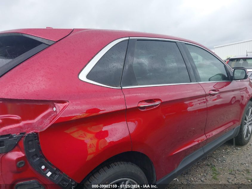 2019 Ford Edge Titanium VIN: 2FMPK3K92KBC68423 Lot: 39902159