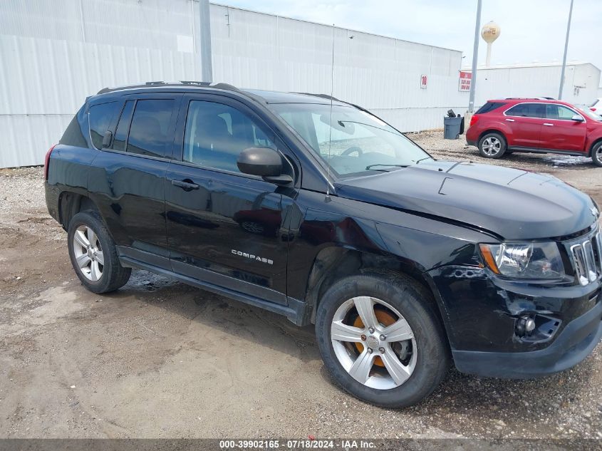 2016 Jeep Compass Sport VIN: 1C4NJCBA4GD705378 Lot: 39902165