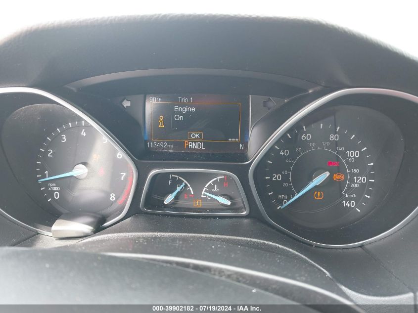 2017 Ford Focus Se VIN: 1FADP3F29HL308291 Lot: 39902182