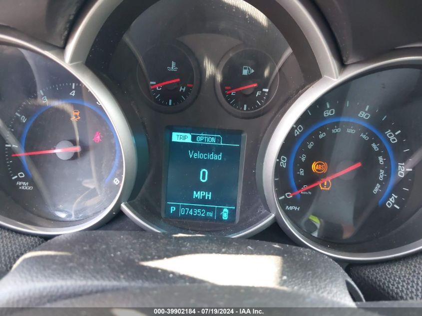 2016 Chevrolet Cruze Limited Lt VIN: 1G1PF5SB4G7129250 Lot: 39902184