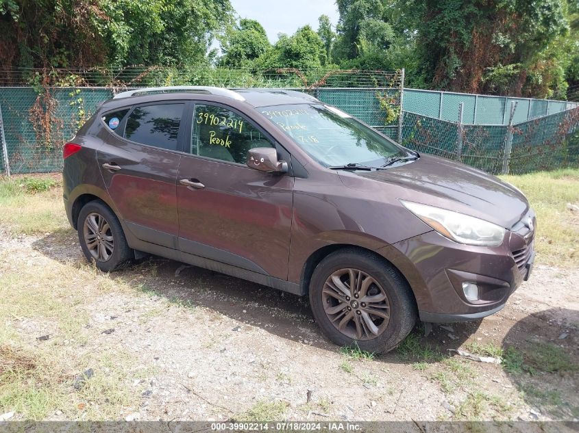 2014 Hyundai Tucson Se VIN: KM8JUCAG1EU825692 Lot: 39902214