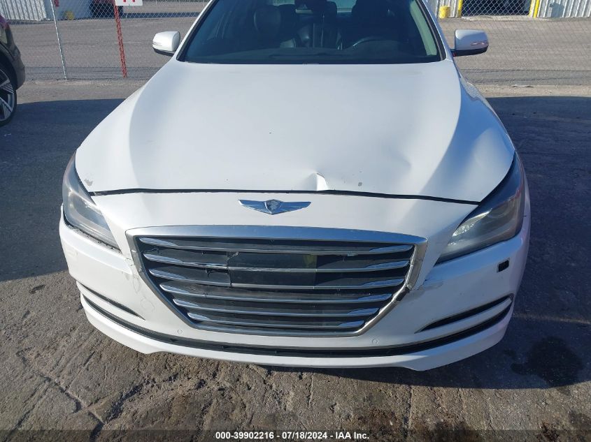 2015 Hyundai Genesis 3.8L VIN: KMHGN4JE9FU019533 Lot: 39902216