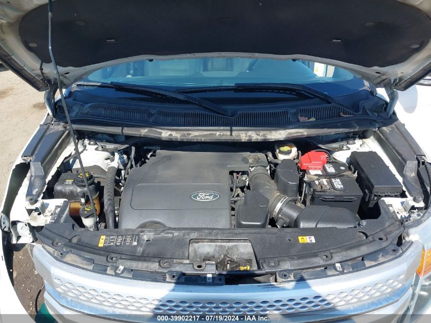 2013 Ford Explorer Xlt VIN: 1FM5K7D80DGC39596 Lot: 39902217