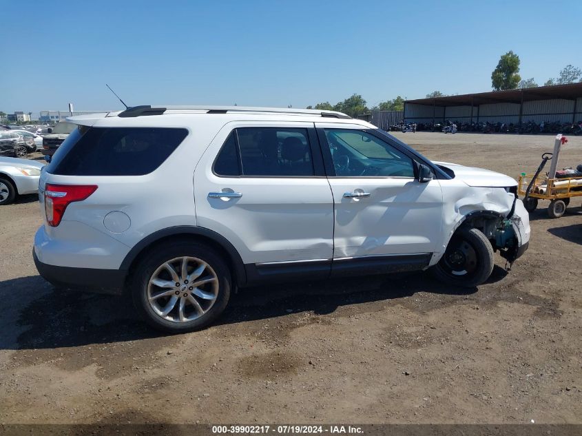 2013 Ford Explorer Xlt VIN: 1FM5K7D80DGC39596 Lot: 39902217