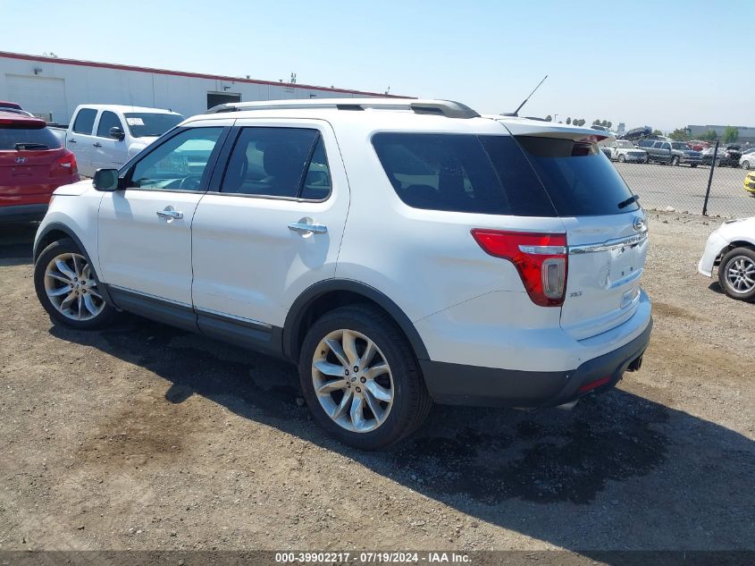 2013 Ford Explorer Xlt VIN: 1FM5K7D80DGC39596 Lot: 39902217