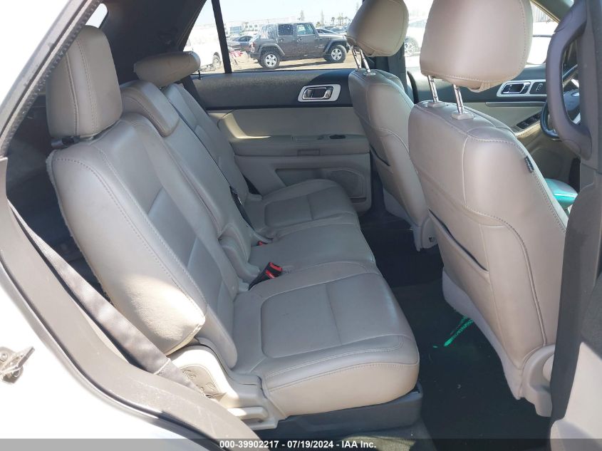 2013 Ford Explorer Xlt VIN: 1FM5K7D80DGC39596 Lot: 39902217