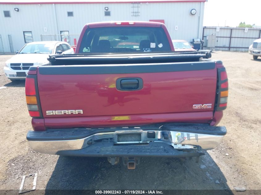 2006 GMC Sierra 1500 Sle1 VIN: 2GTEK13Z661303278 Lot: 39902243